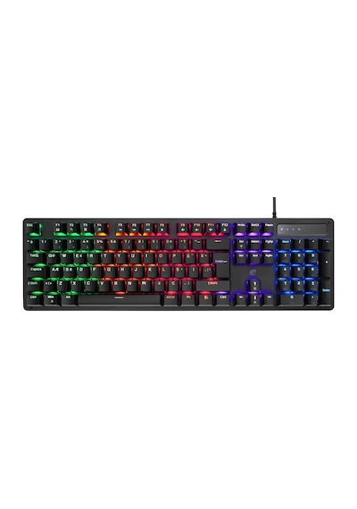 Acer Emachines, Eak104, Siyah, Usb Kablolu, Rgb Backlight, Red Switch, Mekanik, Türkçe Q, 104 Tuşlu,
