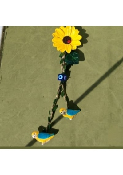 Ayçiçeği Duvar Süsü 16 Cm