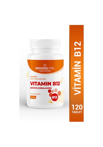 Vitamin B12 Içeren Takviye Edici Gıda 120 Tablet