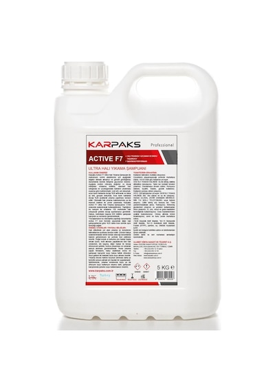 Karpaks Active F7 Ultra Halı Yıkama Şampuanı 5 Kg Şampuan