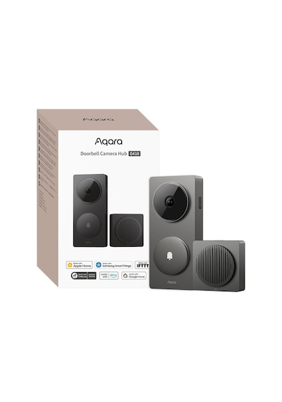 Aqara Akıllı Kapı Zili Kamerası G410, Zil, 2k, Homekit Güvenli Video, 2 Yönlü Ses, Dahili Matter Hub, Kablosuz/kablolu, Apple Home, Alexa, G'yi Destekler...-122178 Aqara Akıllı Kapı Zili Kamerası G410, Zil, 2k, Homekit Güvenli Video, 2 Yönlü Ses, Dahili Matter Hub, Kablosuz/kablolu, Apple Home, Alexa, G'yi Destekler...-122178