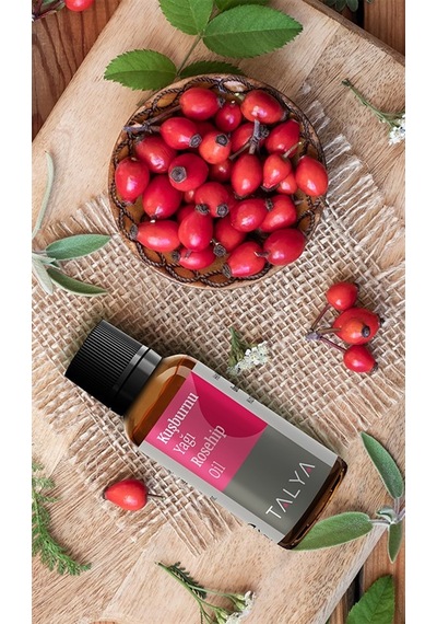 Talya Soğuk Sıkım %100 Saf ve Doğal Kuşburnu Yağı 20 ML