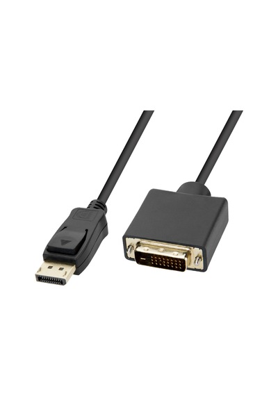 Powermaster Pm-3783 Displayport Dp To Dvı-d 24+1 Pasif Çevirici Dönüştürücü Kablo 1.8 Metre 1 Adet