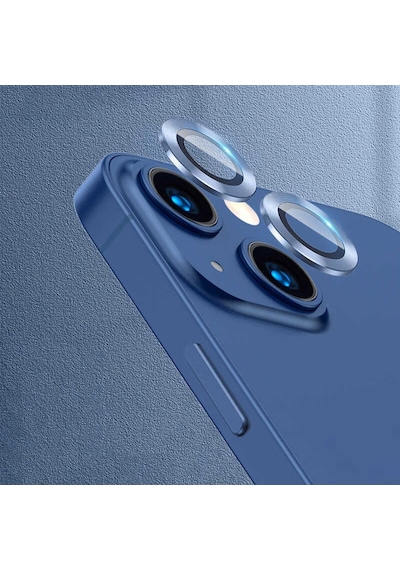 Noktaks  Apple Uyumlu  iPhone 13 Mini  Kamera Lens Koruyucu Cl-07 - Açık Yeşil