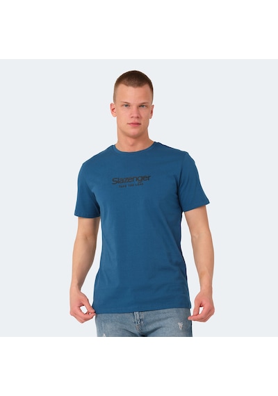 Slazenger VOITTO Erkek  Petrol Tişört