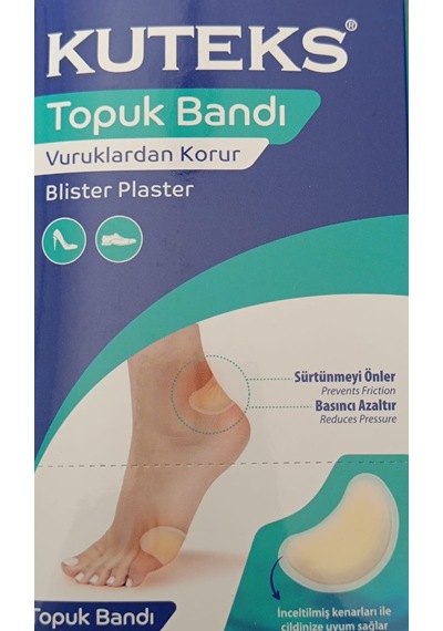 Kuteks Topuk Bandı 4 Ad Vuruklardan