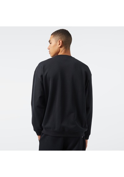 Converse Cons One Star Crew Erkek Siyah Sweatshirt