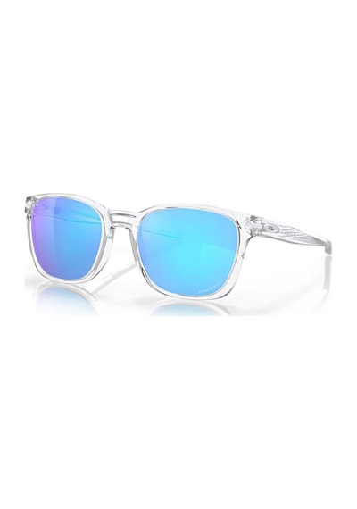 Oakley Oak 9018 901802 55 Ojector Aynalı Erkek Kare Şeffaf Kemik Güneş Gözlüğü