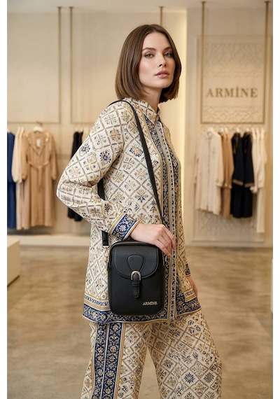 Armine 406-26y Kadın Kol Ve Omuz Çantası Siyah
