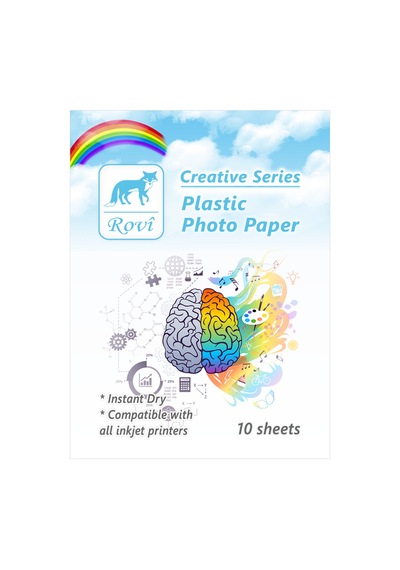 Rovi Creative Plastik Fotoğraf Kağıdı 240gsm 10yp - A3