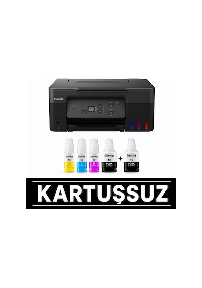 Canon Pıxma G3470 Wi-fi Photoink Mürekkepli Megatank Çok Fonksiyonlu Yazıcı Kartuş Çıkmaz 8681989143630 Canon