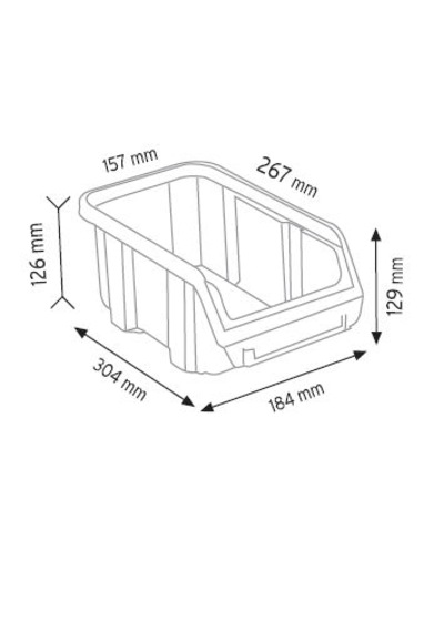 Sembol A250 Plastik Avadanlık Gri (10'Lu Paket)