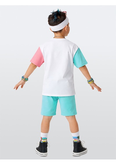 Denokids Monster Dudes Erkek Çocuk T-shirt Şort Takım Çok Renkli