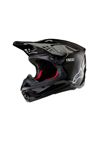 Alpinestars Supertech M10 Off-road Kaskı Siyah Beyaz Siyah - Beyaz