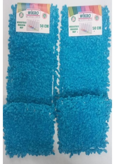 Wikro 1 Adet Mikrofiber Makarna Mop 50 Cm