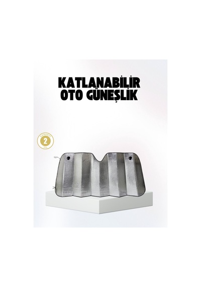 Otomobil Güneşliği Katlanabilir Tasarım Ve Süngerli Isı Yalıtımı - Hs08378727-6373
