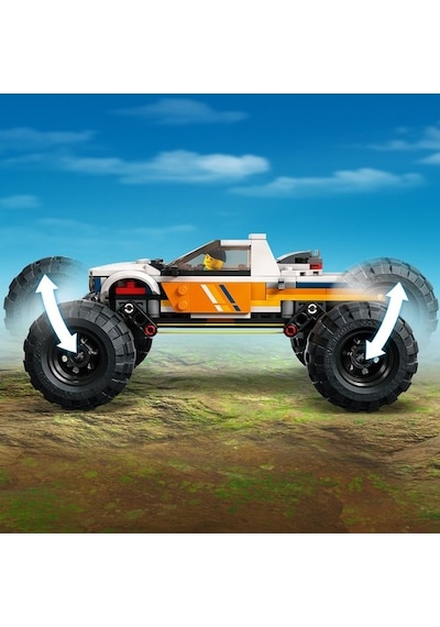 LEGO® City 4x4 Arazi Aracı Maceraları 60387 6+ Yaratıcı Oyuncak Yapım Seti - 252 Parça