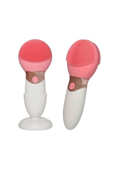 Spa Ipx5 Pilli Silikon Yüz Ve Makyaj Temizleme Masaj Aleti Peeling 4 Kademeli Karışık