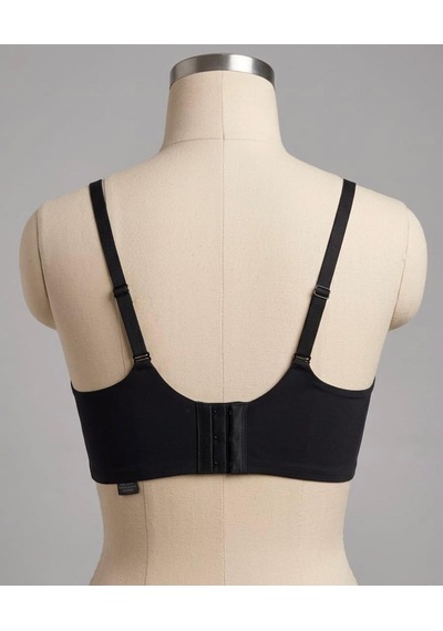 Best Bra L-247 Lazer Dikişsiz Balensiz Pedli İz Bırakmaz Yumuşak Dokulu Sütyen Siyah