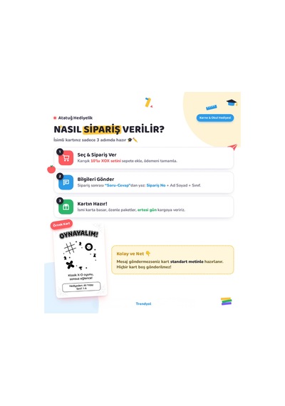 Sonsuz Küp 6'lı Set Mini Fidget Stres Küpü Kişiye Özel İsimli Kartlı İyi Tatiller Karne Okul Hediyesi