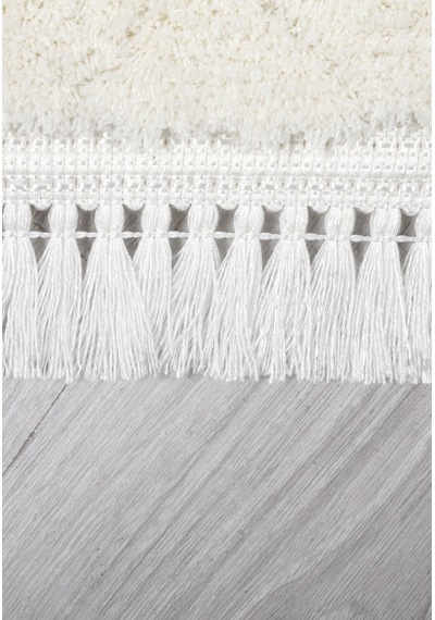 My Evilla Modern Dekoratif Lara Krem Dokuma Halı 9401a