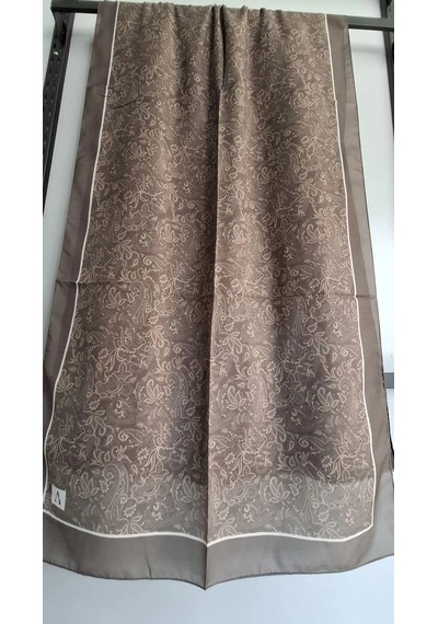 Modakaşmir Aminenesil Paisley Etnik Desen Soft Pamuk Şal TOPRAK