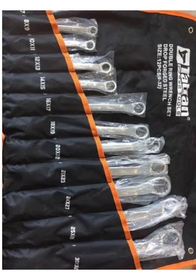 Tatian 12 Parça 6x7-30x32 İki Ağız  Yıldız Anahtar Seti