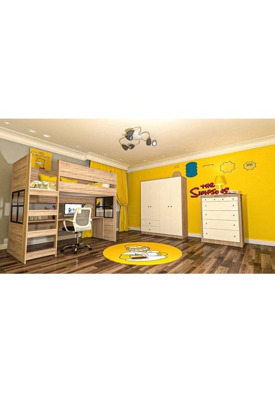 Lignum Genç Odası Takımı Mdf Sis Gri Lignum Genç Odası Takımı Mdf Sis Gri