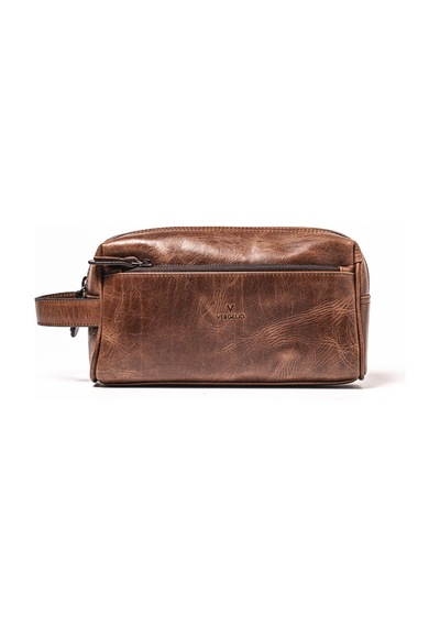 Coffee Braun El Çantası Erkek 4273 Vergelio Purse Matte Crystal Clutch Bag Coffee Braun