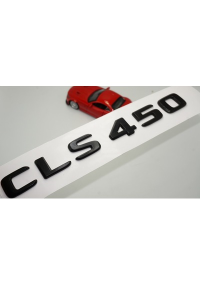 CLS 450 Bagaj Parlak Siyah ABS 3M 3D Yazı Logo