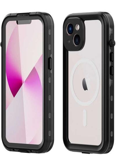 Apple Uyumlu iPhone 14 Plus Kılıf Case, 360 Derece Koruyucu 2metre Su Geçirmez Kapak Waterproof Cover