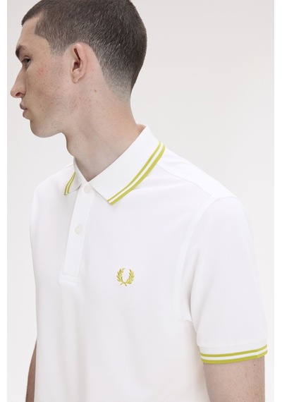Fred Perry M2721 Tennis Erkek Polo Tişört Beyaz