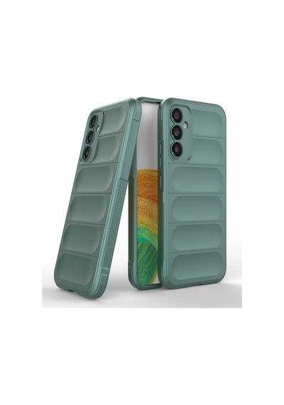 Newface - 3 - Samsung Galaxy A15 4g Kılıf Optimum Silikon - - Edntrend - Koyu Yeşil