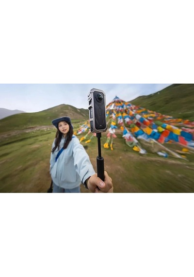 Tilta Ta-t90-fcc-tg Insta360 X5 İçin Tam Kamera Kafesi Titanyum Gri