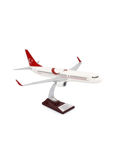 Zekupp - Maket Uçak - Boeing 737-800 1/100 - TÜRKİYE ÖZEL TASARIMLI Model Uçak, Model B