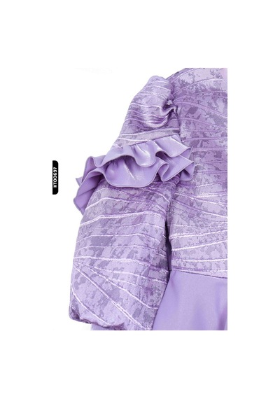 Xo Kids Kız Çocuk Elbise 3-7 Yaş 924 Mor