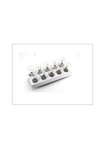 1016 12v P21-5w Çift Duy Stop Ampulu 10 Adet