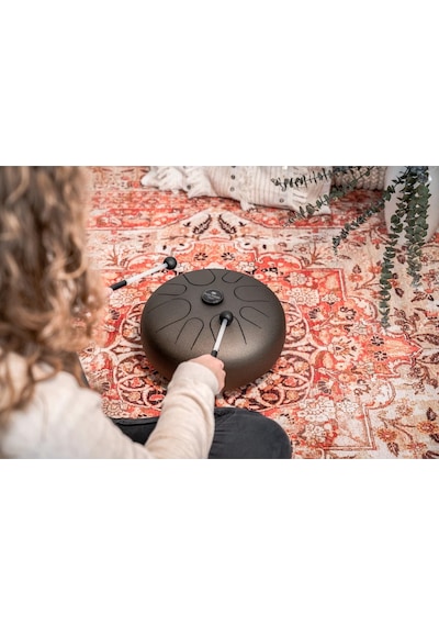 Meinl Sonic Energy Std2vb Steel A-akebono 12'' Tongue Drum Vintage Brown