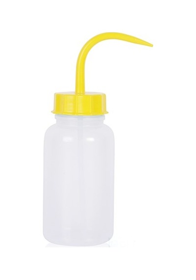 Isolab Piset - Geniş Boyun - P.e. - 500 Ml - Sarı Kapak