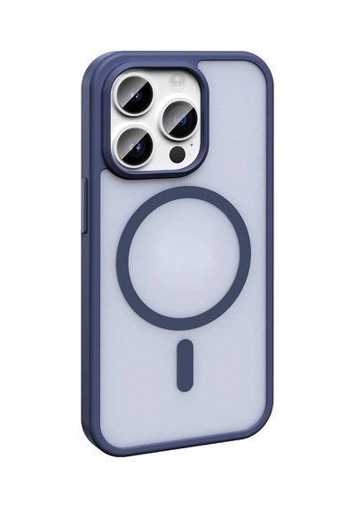 Apple Uyumlu iPhone 14 Pro Kılıf Magsafe Şarj Özellikli Mat Arka Yüzey Sio Kapak