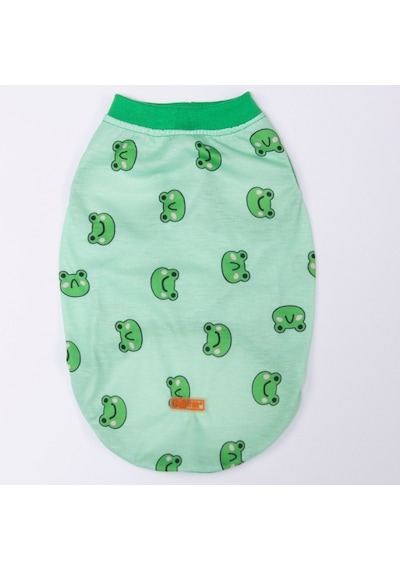 Frog Tişört Kedi Köpek Tişörtü-kedi Köpek Kıyafeti