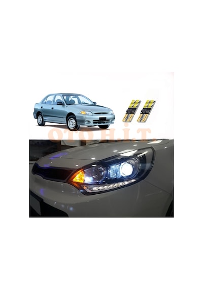 Hyundai Accent Yumurta Kasa Uyumlu Park Ampulü Beyaz Led Aydınlatma Ampulü Canbus'li