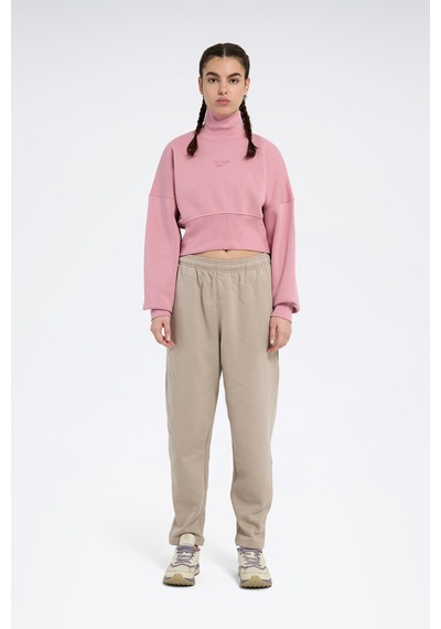 Reebok Eyeball Cropped Crewneck Pembe Kadın Sweatshirt 000000000102237918 Pembe