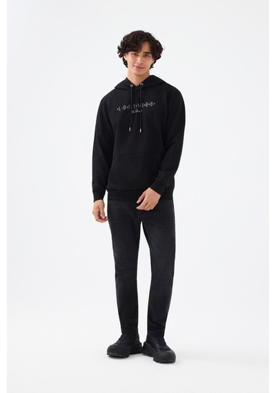 Loft Lf2041023 Erkek Sweatshirt Siyah