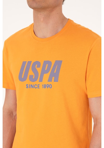 U.s. Polo Assn. Erkek Turuncu Tişört 50306966-vr051 Turuncu