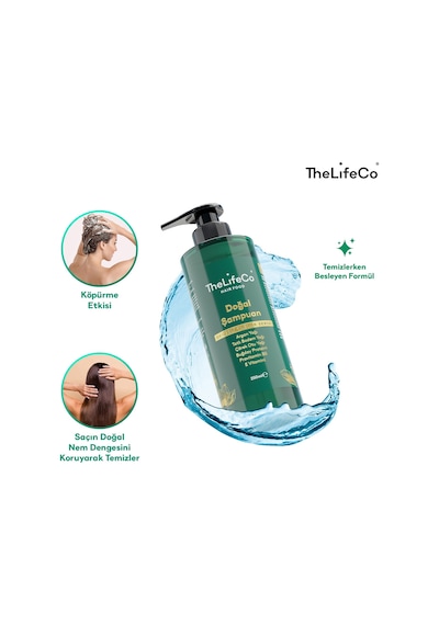 Thelifeco Hairfood Değerli Yağlar Serisi Doğal Şampuan 250 ML