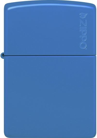 Zippo 48628 Sky Blue Logo Çakmak - 48628ZL-103374