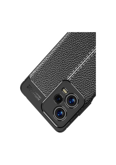 Xiaomi Uyumlu Redmi Note 12 5g Kılıf Zore Deri Görünümlü Niss Silikon Kapak