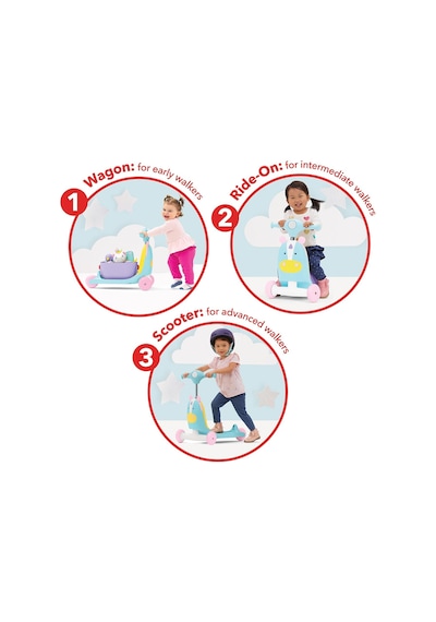 Skip Hop Zoo 9H822810 Unicorn Bisiklet Mavi