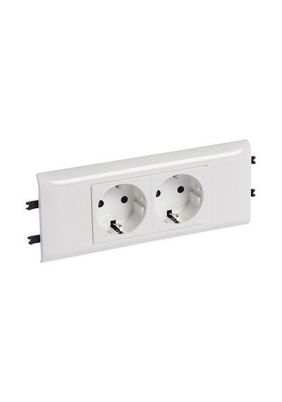 010954 Legrand Dlp 50x80 MM 010412 için 4 Modül Kaide+çerçeve